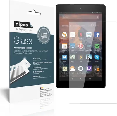 Produktbild von Schutzfolie für Amazon Fire HD 8 Plus (2020) Folie Anti-Shock 9H Displayschutz
