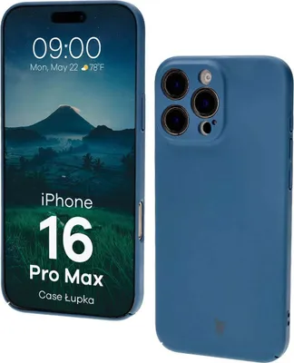 Produktbild von Bizon Case Lupka Apple iPhone 16 Pro Max blau