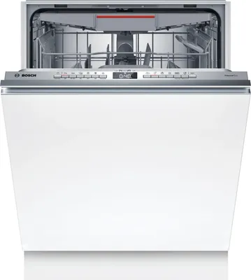 Productafbeelding van Bosch Serie 4 SMH4EVX00E, Volledig inbouwbaar, Volledige breedte (60 cm), Polinox / roestvrij staal, Uitschuifbaar, 14 servies sets, B
