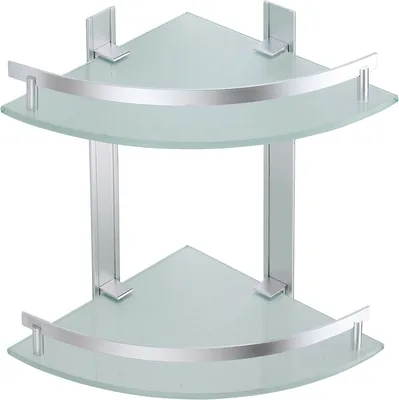 Produktbild von MSV Eckregal Glas "Tabarca" 2-stöckig