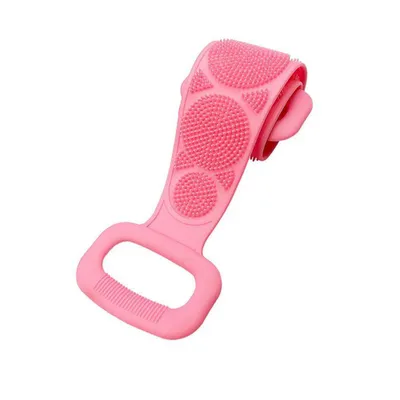 Productafbeelding van Schilgereedschap voor in de douche - siliconen - roze
