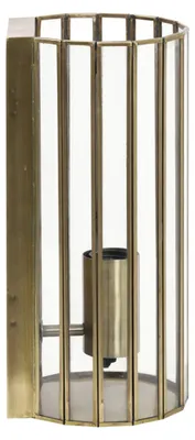 Produktbild von Light & Living - wandleuchte - Strøby - bronze - glas - E27 - 3120618