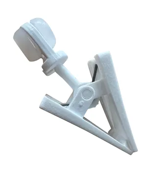 Produktbild von rewagi 20 Innenlaufröllchen Innenlaufrolle Kugelrolle mit Klammer, drehbar Rolle Ø 8 mm, Röllchen