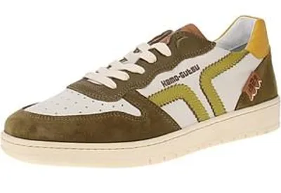 Immagine prodotto di Kamo-Gutsu Campo-048 - Scarpe da uomo Sneaker - Verde-Zolfo