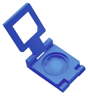 Produktbild von Lupe "Fold 5 x" standard-blau PS