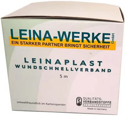 Produktbild von LEINAPLAST Wund-Pflaster starr 5 m x 6 cm