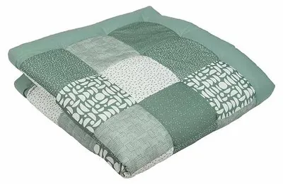 Imagen del producto de Alfombra de gateo para bebé, 140x140 cm - Acolchada, gruesa y suave