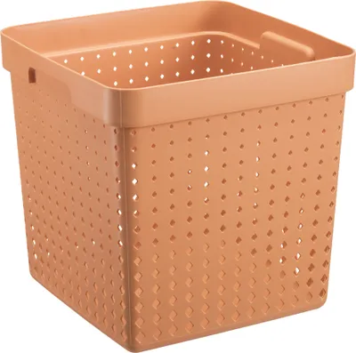 Produktbild von plast team Aufbewahrungskorb SEOUL BASKET XL dunkelorange