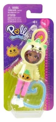 Obrázok produktu pre Polly Pocket JBJ95, Malá bábika, Žena, 4 rok / roky, Dievča, 152,4 mm, 40 g