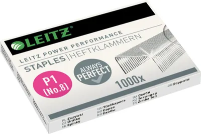 Immagine prodotto di LEITZ 5578-00-00 Heftklammern Nr. 8, verzinkt(S)