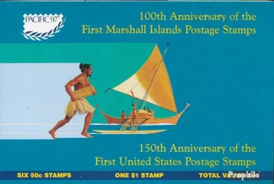 Produktbild von Briefmarken Marshall-Inseln 1997 Mi 819-825MH (kompl.Ausg.) Markenheftchen postfrisch Briefmarkenausstellung