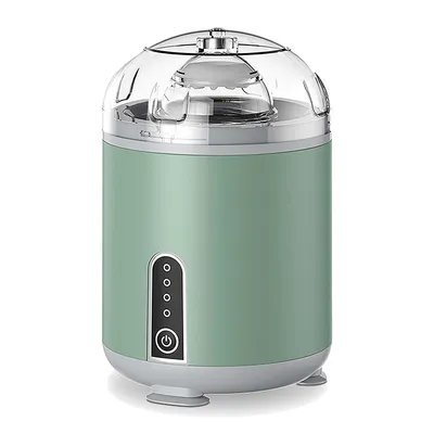 Produktbild von Elektrischer Ei-Mixer – Goldener Eierschüttler zum Mischen von Eiweiß und Eigelb in der Schale, praktisches Küchenzubehör.