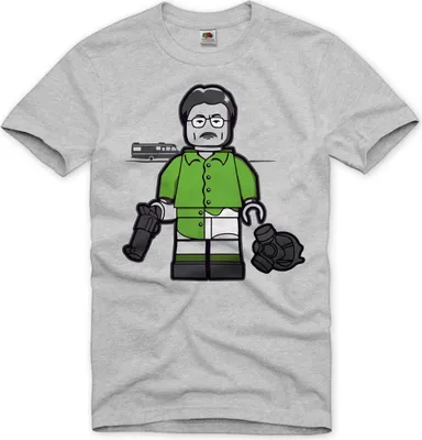 Produktbild von style3 Bad Breaking T-Shirt Herren heisenberg tv walter white crystal meth