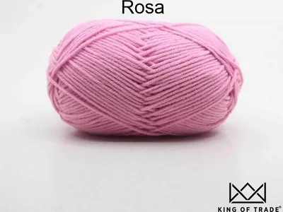 Produktbild von 50g Rosa Milchwolle Milchbaumwolle Milchgarn 100m - 43# Pink
