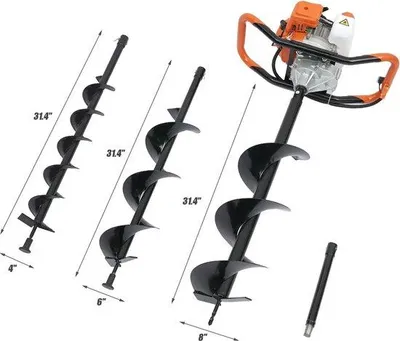 Image de Tarière à essence 52 cm³ pour poteaux de jardin