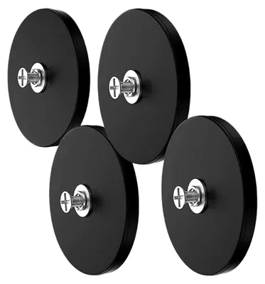 Produktbild von Magnethaken – PP 4,3 x 4,3 x 0,6 cm | Magnet | Kalenderhalter | Neodym-Magnete für die Organisation im Innenbereich und den täglichen Gebrauch