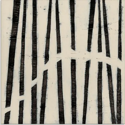 Produktbild von ARTland Glasbild Hieroglyph I Größe: 20x20 cm