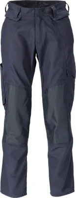 Immagine prodotto di Pantaloni con tasche al ginocchio nero blu, taglia 76 C52 MASCOT 21879-330-010