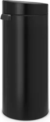 Immagine prodotto di Brabantia Mülleimer Touch Bin New, Abfalleimer, Müllbehälter, Stahl, Matt Black, 30 L, 115301