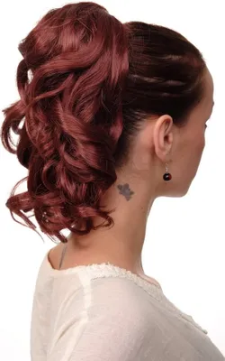 Produktbild von WIG ME UP Haarteil gewellt halblang 1 Kamm + Gummizug Rehbraun Modell: JL-3023