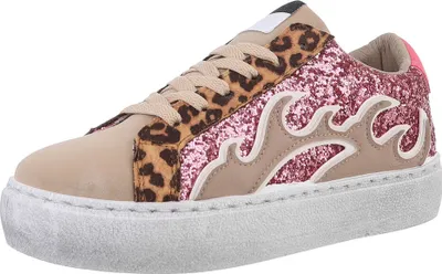 Produktbild von Ital-Design Damen Freizeitschuhe  Wildlederoptik, Lederoptik Sneakers Low 88930567 Beige Gr.  38