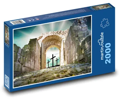 Zdjęcie produktu dla martinpuzzle - Puzzle 2000 - Okrągły łuk na zamku