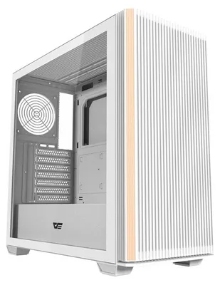 Produktbild von darkFlash Darkflash DS900WS ATX computer case without fans (White)