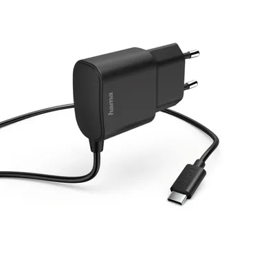 Produktbild von Ladegerät, USB Type-C, 2,4 A, Schwarz