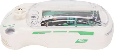 Immagine prodotto di Giocattolo volante da corsa per bambini piccoli, gioco di guida simulata, gioco educativo portatile per bambini e bambine, bianco