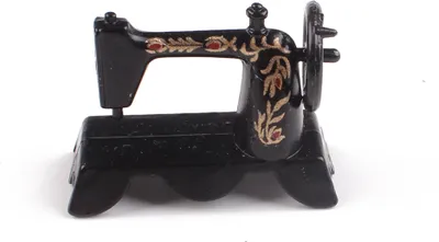 Produktbild von Muttertagsgeschenke Basteln mit Miniatur Nähmaschine 1zu12