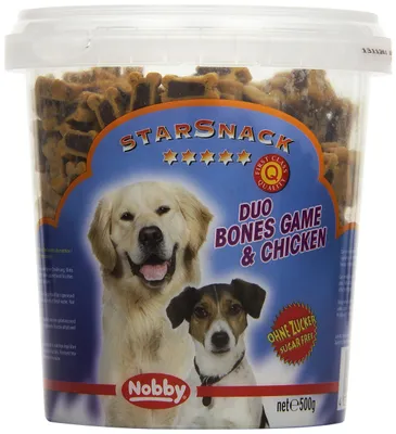 Produktbild von Nobby 69735 StarSnack "Duo Bones Game & Chicken" 500 g