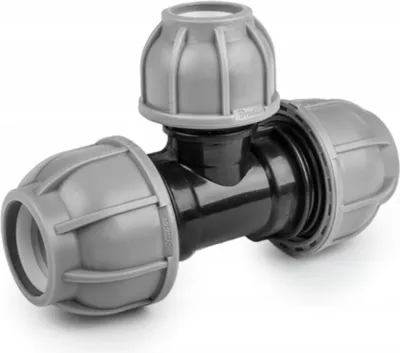 Immagine prodotto di Raccordo a T per tubo PE 40 / 25 / 40 mm PN10 BRADAS 6929