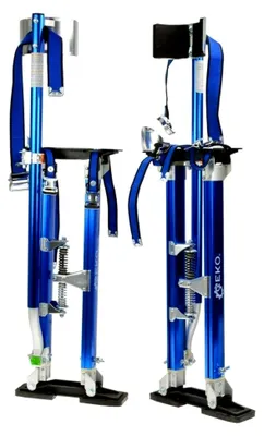 Produktbild von Arbeitsstelzen für Maler und Deckenbauer aus Aluminium, 61-101 cm, blau