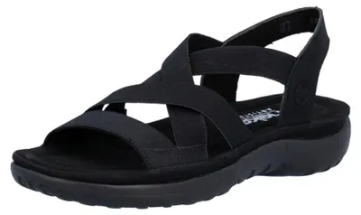 Produktbild von Rieker Riemchensandaletten Damen 32313932393937 Schwarz 36 EU
