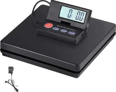 Produktbild von SucceBuy Digitale Versandwaage von – 110 lbs x 0,07 oz. AC/DC mit LCD-Display für Pakete. Genaue und zuverlässige Postwaage