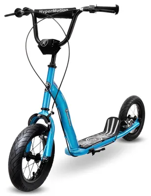Obrázek produktu pro Kinder Roller Ruby 12.2 - Koloběžka - 31 cm, pneumatiky - Ruční brzda - Nastavitelná řídítka - Pro děti od 5 let - Modrá