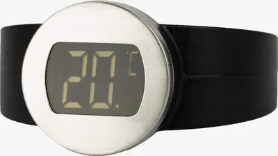 Produktbild von Cuco Clock Weinthermometer LCD-Display digitales Thermometer  2,6 x 1,9cm Wein clever Edelstahl BBQ Vino