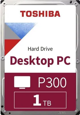 Immagine prodotto di Toshiba P300 1 TB Disco rigido interno (8,9 cm (3,5 pollici), SATA) HDWD110EZSTA