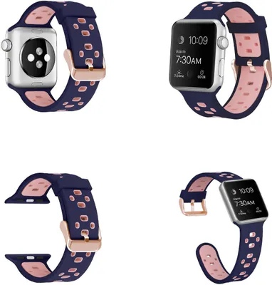 Produktbild von Für Apple Watch Series 11 10 46mm / Ultra 3 2 1 49mm / 9 8 7 45 / 6 SE 5 4 44mm Kunststoff Armband