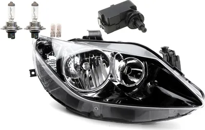 Productafbeelding van Johns, koplamp geschikt voor Seat Ibiza 6J, bouwjaar 03/2008-02/2012, rechterkant. + actuatormotor