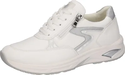 Produktbild von Waldläufer Damen H-Jill H-Jill 33690-3.5, 33690-4, 33690-4.5, 33690-5, 33690-5.5, 33690-6, 33690-6.5, 33690-7, 33690-7.5, 33690-8 WDL-703H01-101 weiss silber 3.5