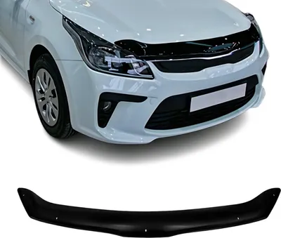 Obrázok produktu pre Deflektor kapoty proti hmyzu pre Kia Rio 2017-2020 notchback tmavý