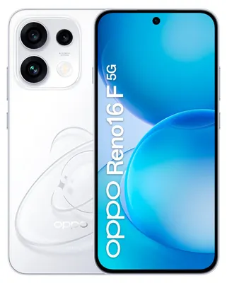 Image de OPPO Reno16 F 5G 16,7 cm (6.57") Double SIM Android 16.0 USB Type-C 8 Go 256 Go 6500 mAh Blanc