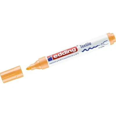 Produktbild von Edding 4500, Hellorange, Rundspitze, Orange, Weiß, Polypropylen (PP), Medium, 2 mm