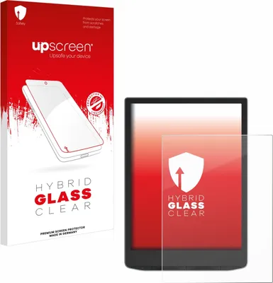 Produktbild von upscreen Schutzglas für PocketBook InkPad Color 3 Schutzfolie Panzer Folie Glas Display Schutz klar