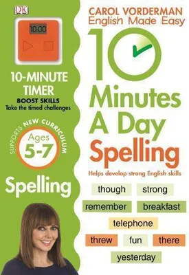 Immagine prodotto di 10 Minutes A Day Spelling, Ages 5-7 (Key Stage 1)