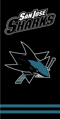 Obrázek produktu pro Osuška NHL San Jose Sharks Black