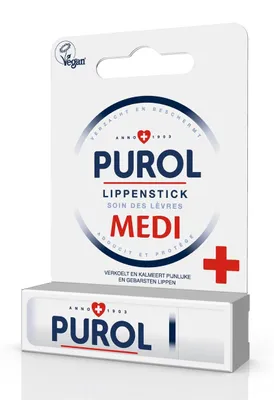 Productafbeelding van Purol Lippenstick Medi+ (4,8 ml)