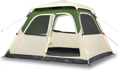 Immagine prodotto di vidaXL Tenda familiare a cupola 6 persone verde sgancio rapido