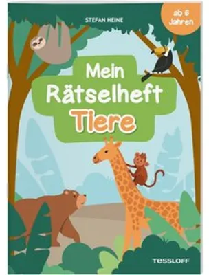 Obrázek produktu pro Mein Rätselheft Tiere. Ab 6 Jahren